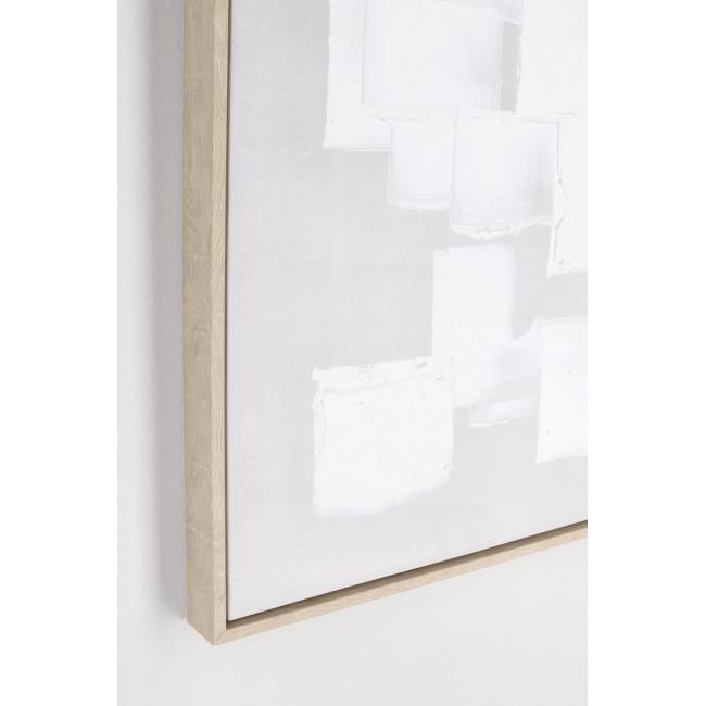 TEXTURE bézs vászon festmény