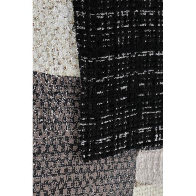 FABRIC szürke vászon festmény