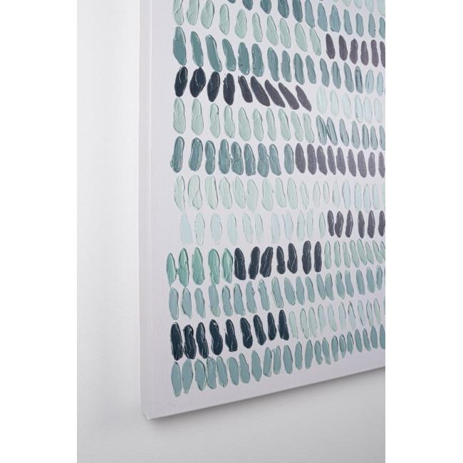 NASKA ezüst vászon festmény