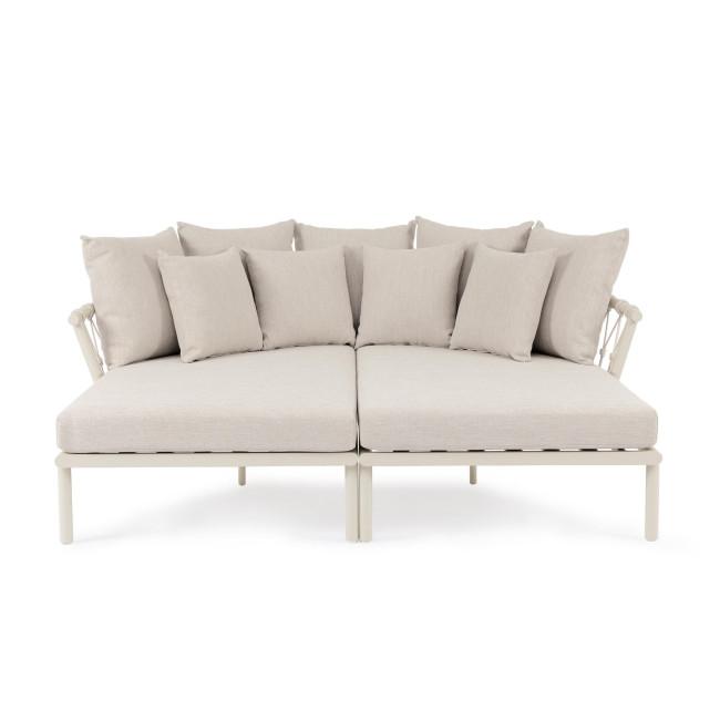 LANAI bézs alumínium napozóágy