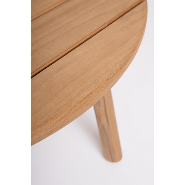 GARITA bézs tikfa dohányzóasztal