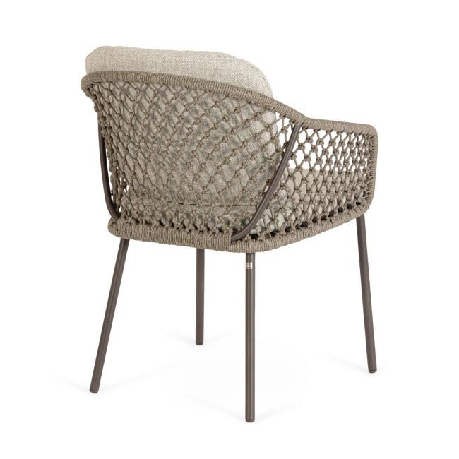 CORBETA bézs acél szék