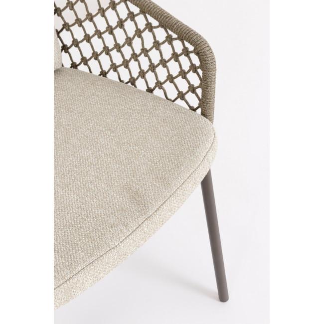 CORBETA bézs acél szék