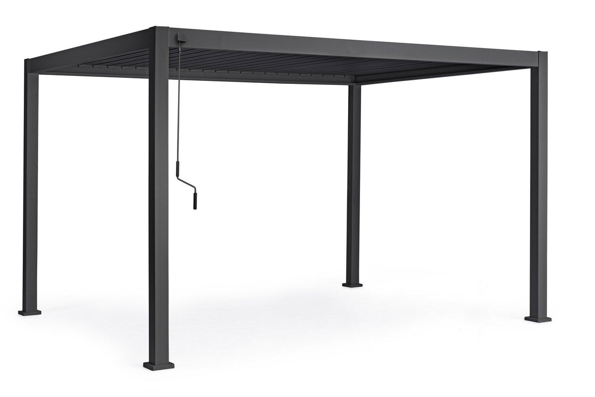 OCEAN antracit pergola 3x4 m - SZÉPSÉGHIBÁS
