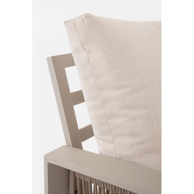 CAPTIVA bézs alumínium kerti garnitúra