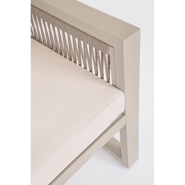 CAPTIVA bézs alumínium kerti garnitúra