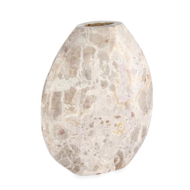 CRANE bézs márvány váza