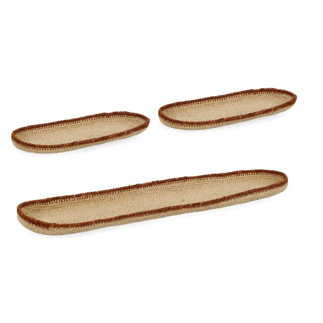 TUY bézs vizi jácint tálca