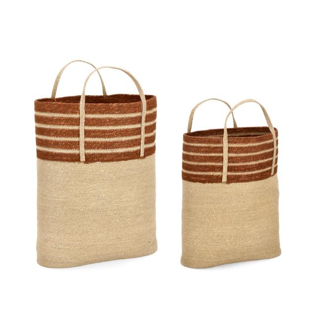 TUY bézs vizi jácint kosár