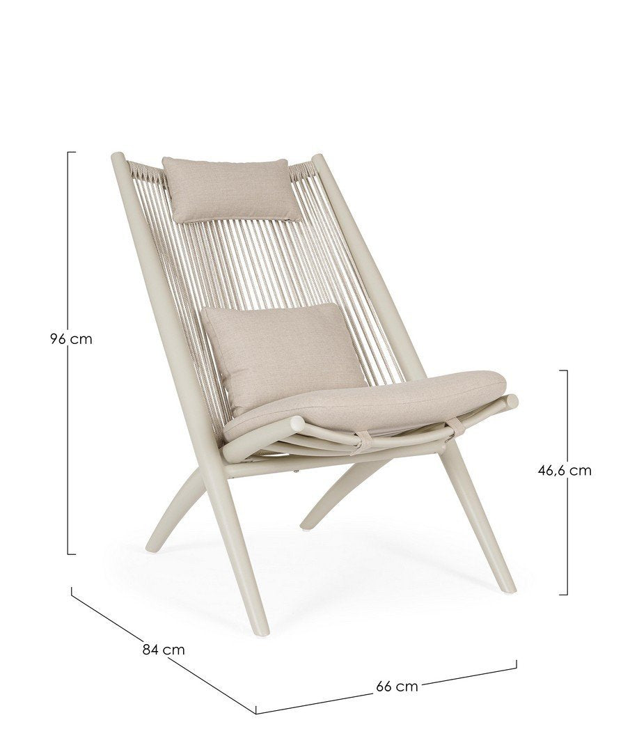 ALOHA bézs kerti szék