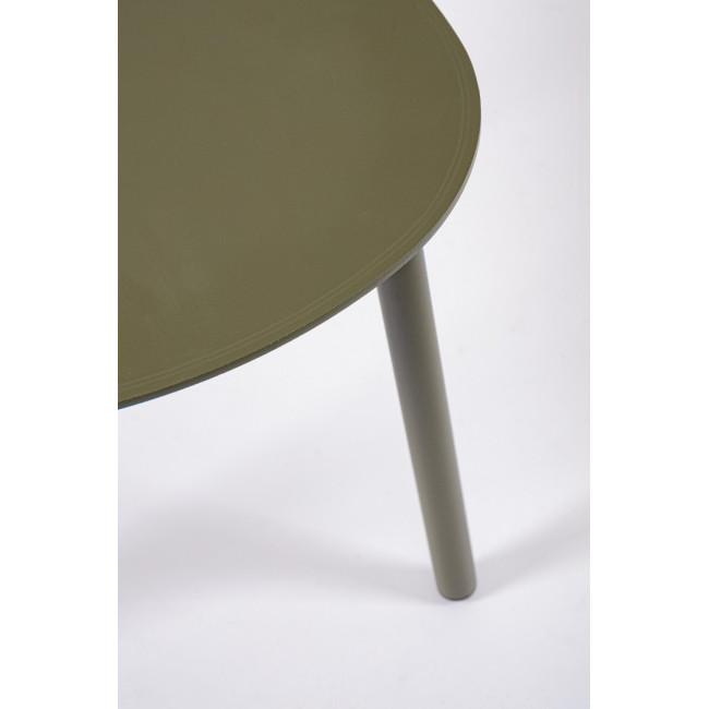 SPARKY szürke alumínium dohányzóasztal