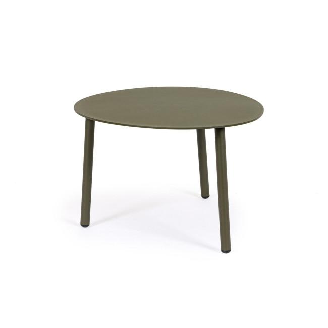 SPARKY barna alumínium dohányzóasztal