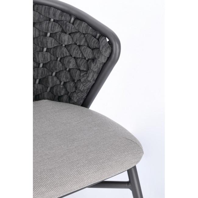 HARLOW szürke alumínium szék