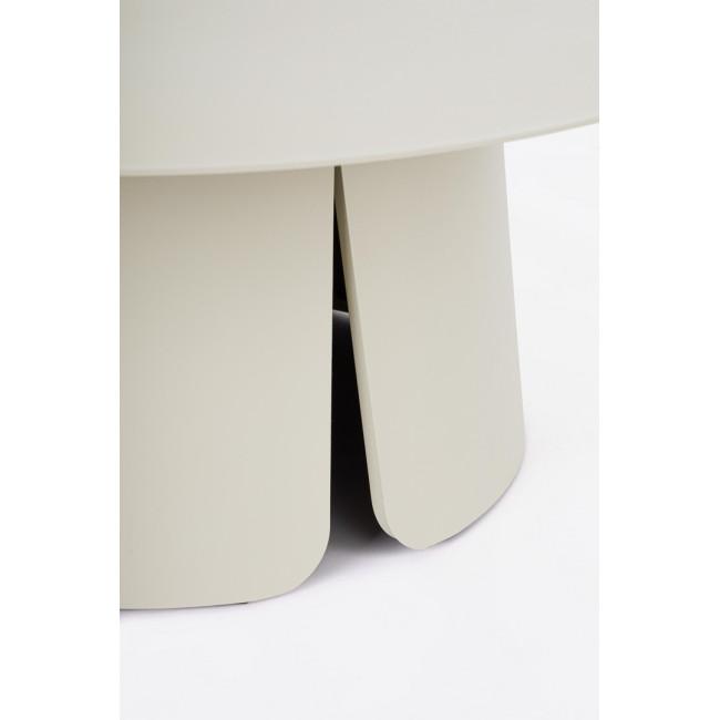 BRYAN ezüst alumínium dohányzóasztal