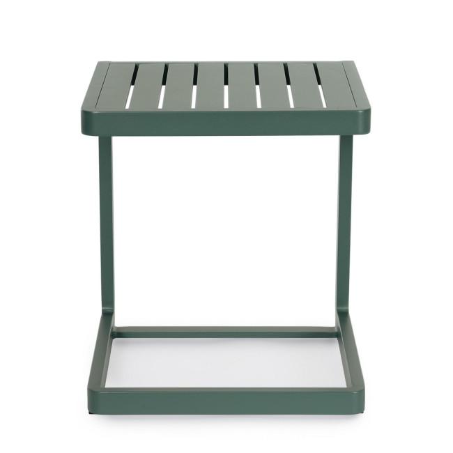 KONNOR zöld alumínium kerti dohányzóasztal