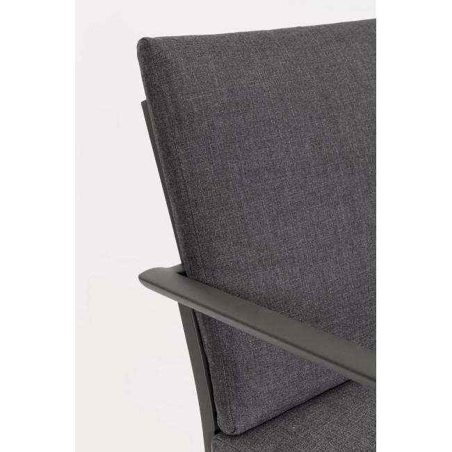 KONNOR szürke alumínium kerti garnitúra