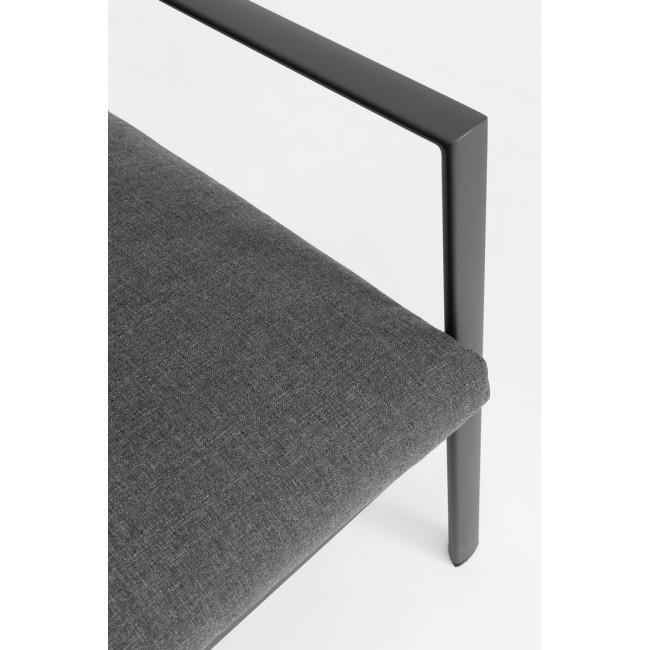 KONNOR szürke alumínium kerti garnitúra