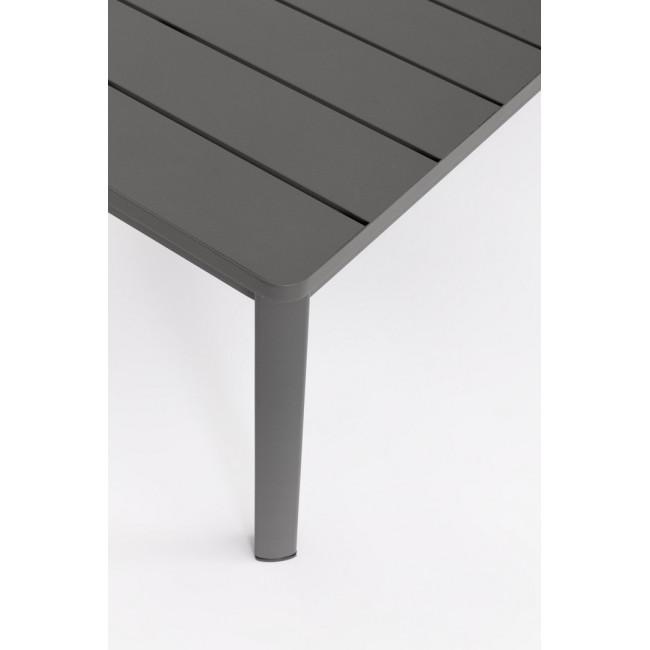 KONNOR szürke alumínium kerti garnitúra