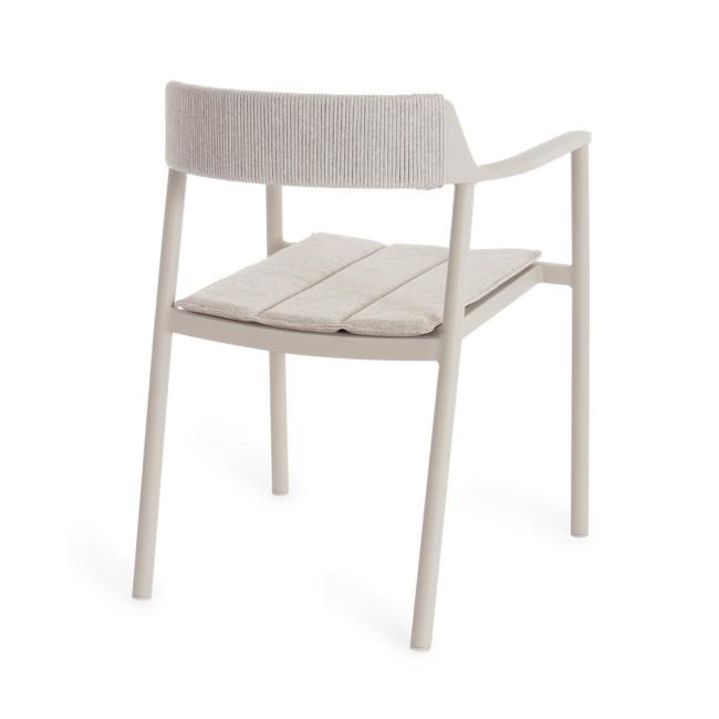 ROPERY ezüst alumínium szék