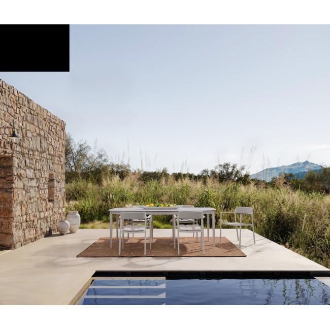 ROPERY ezüst alumínium szék