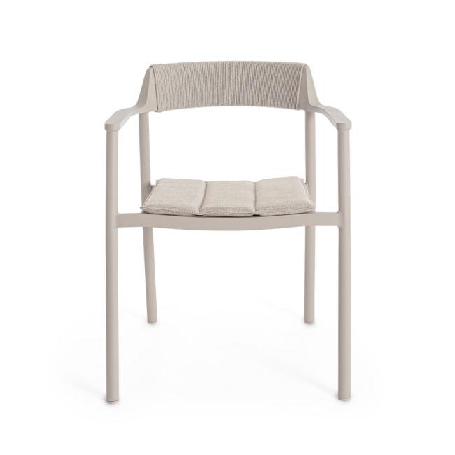 ROPERY ezüst alumínium szék