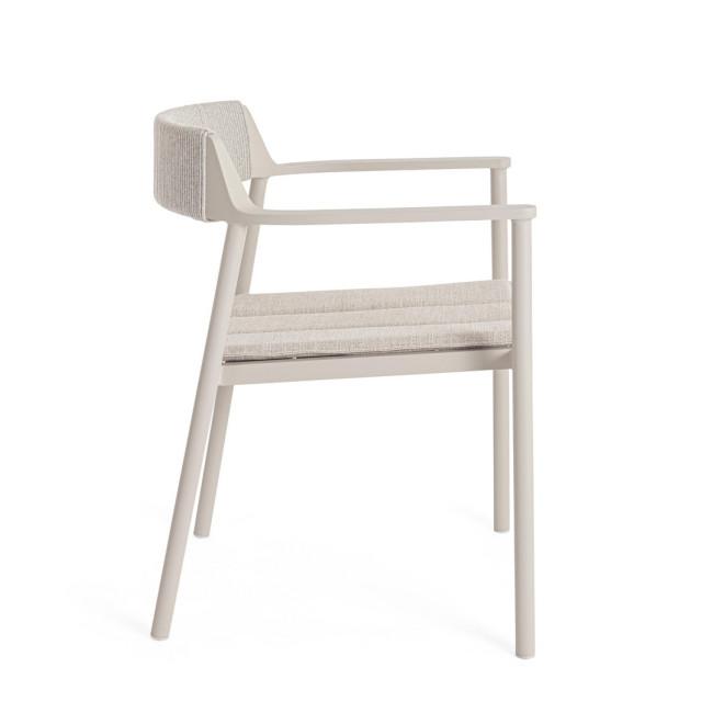 ROPERY ezüst alumínium szék