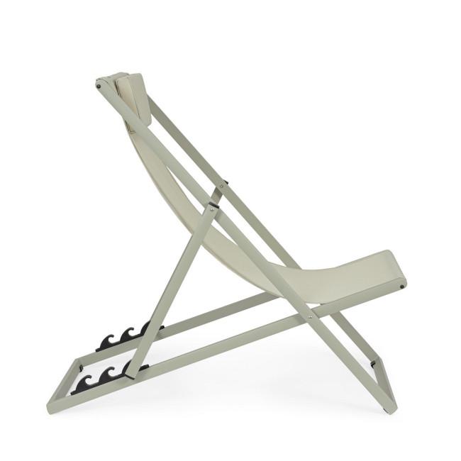 TAYLOR ezüst alumínium napozóágy