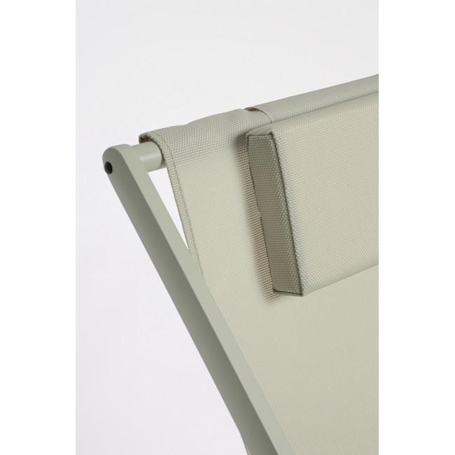 TAYLOR ezüst alumínium napozóágy