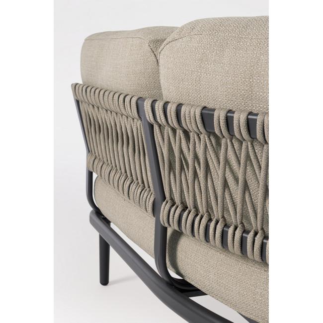 HELIOS ezüst alumínium kerti garnitúra