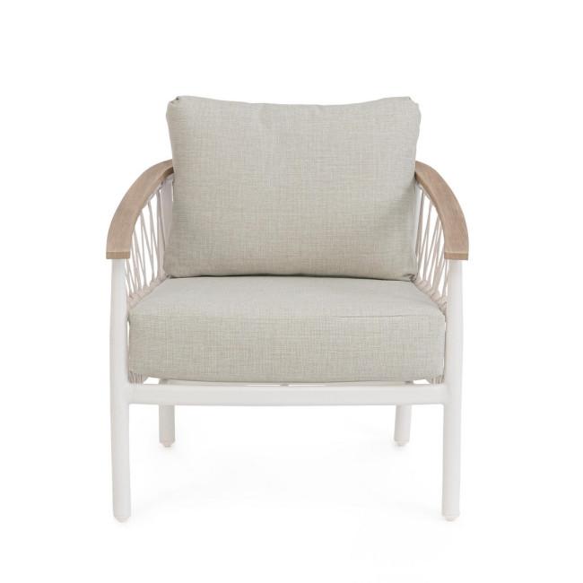 FENIX ezüst alumínium fotel