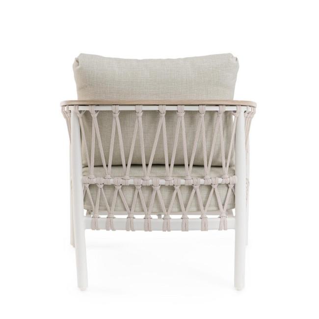 FENIX ezüst alumínium fotel