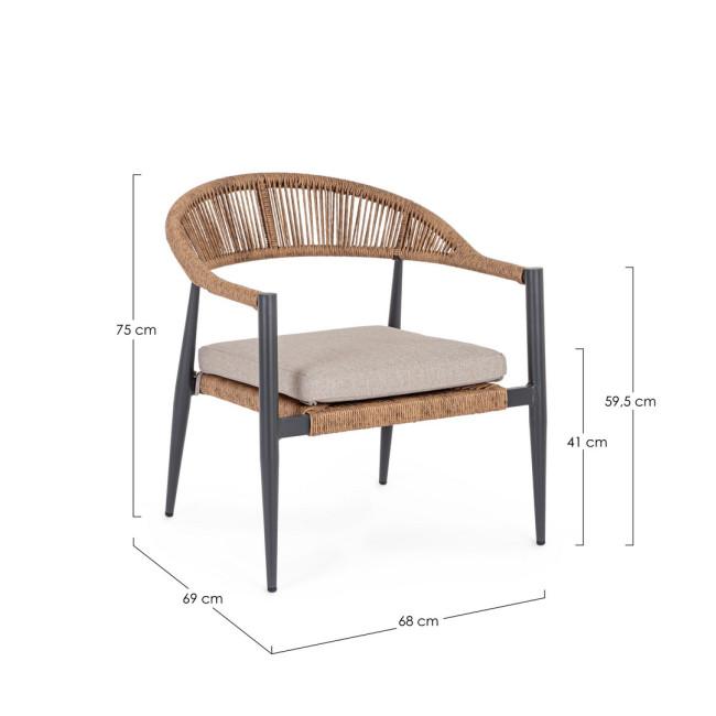 JANDIA barna alumínium fotel