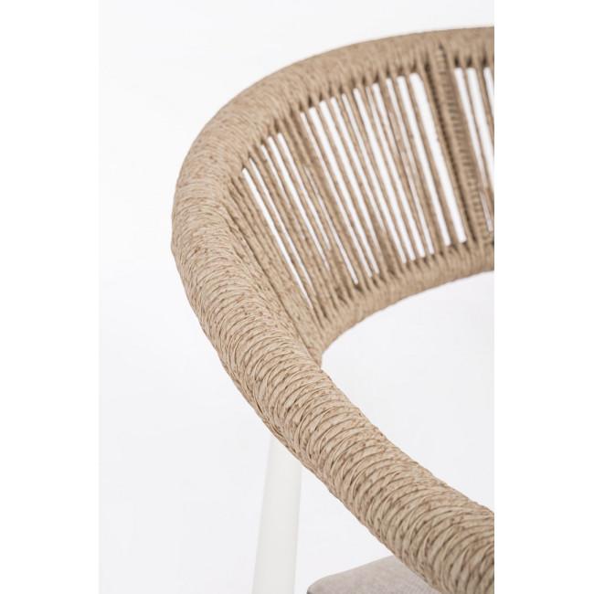 JANDIA bézs alumínium fotel