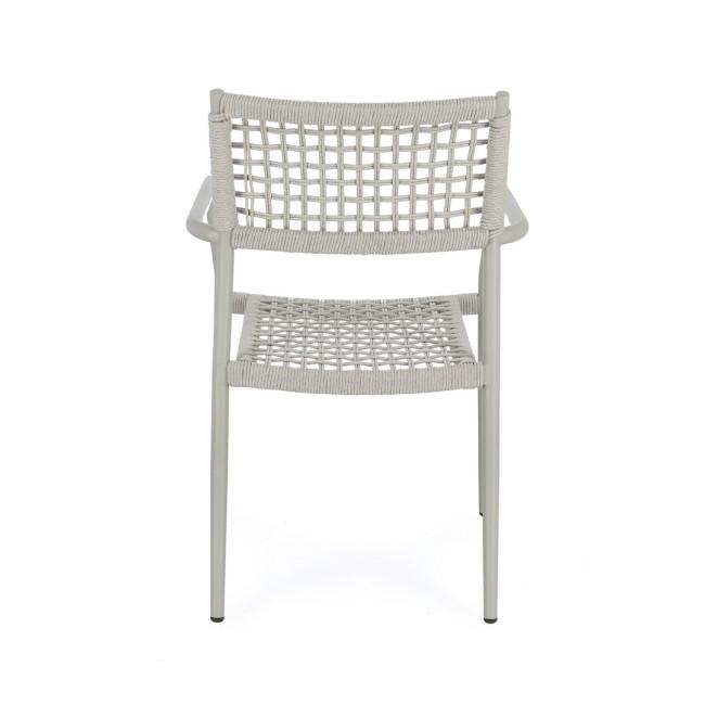 CALETA ezüst alumínium szék