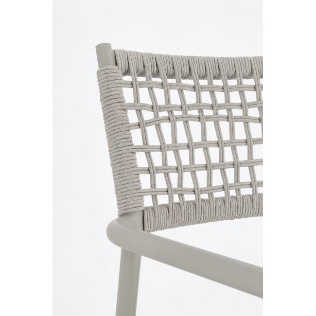 CALETA ezüst alumínium szék