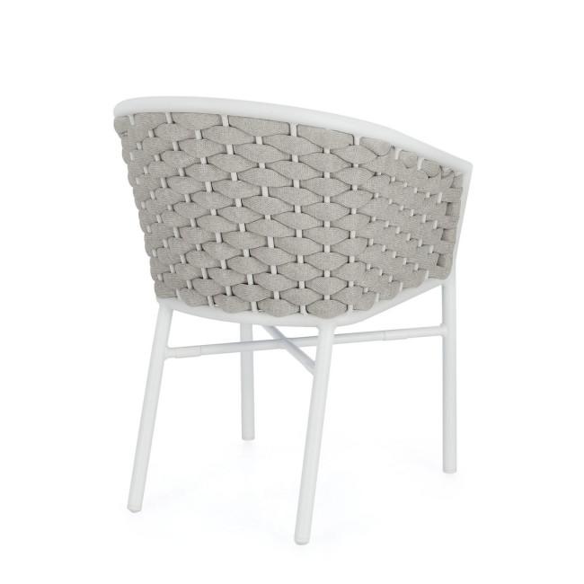 MARGALIDA szürke alumínium szék