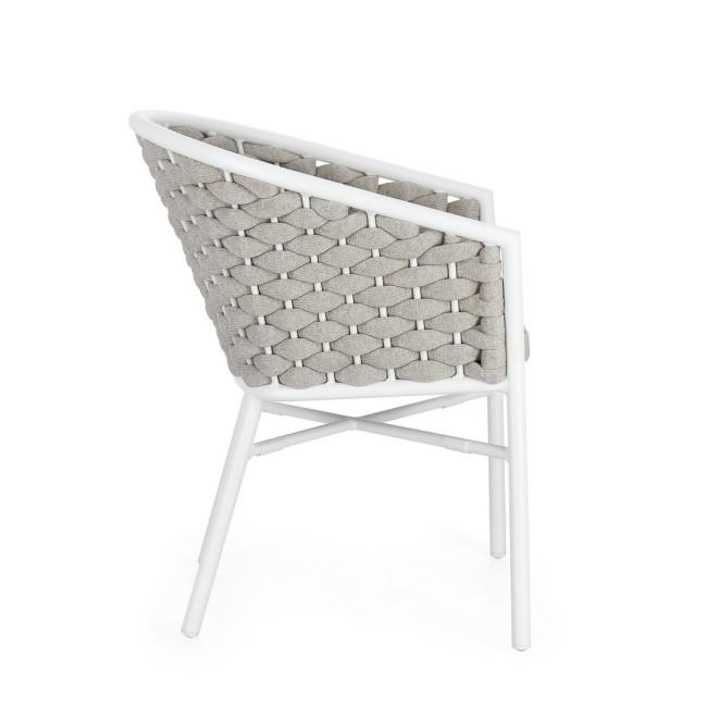 MARGALIDA szürke alumínium szék