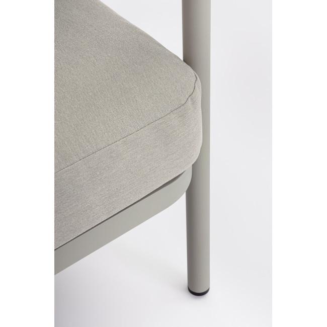 MIRAVET ezüst alumínium kerti garnitúra