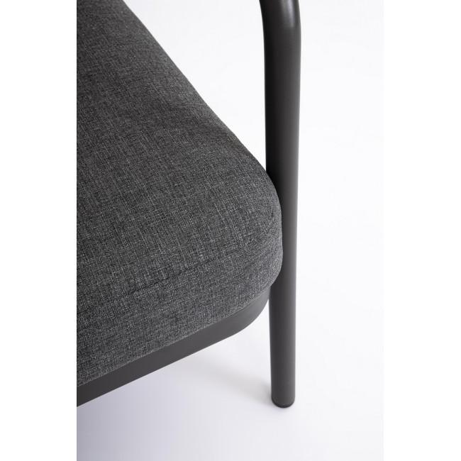 MIRAVET fekete alumínium kerti garnitúra