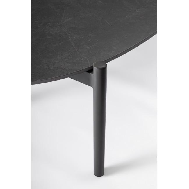 MIRAVET fekete alumínium kerti garnitúra