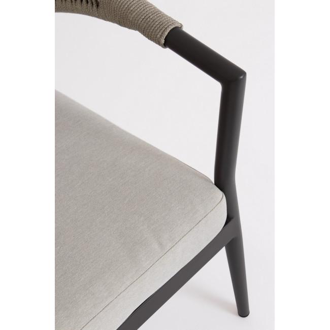 MILLOR ezüst alumínium kerti garnitúra