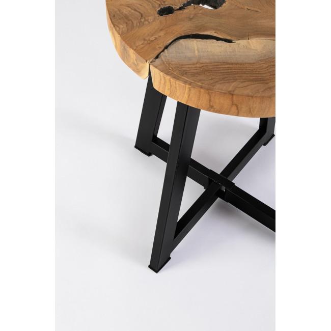 ELWOOD barna tikfa dohányzóasztal