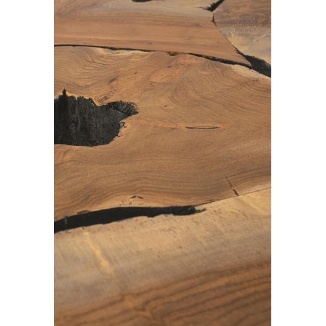 ELWOOD barna tikfa dohányzóasztal