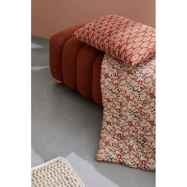 ZORA piros buklé ülőpad