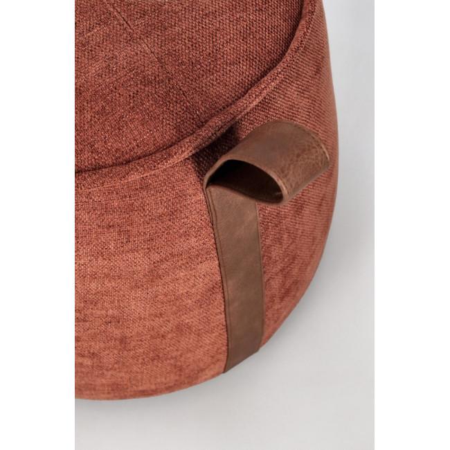 ANILA piros szövet puff