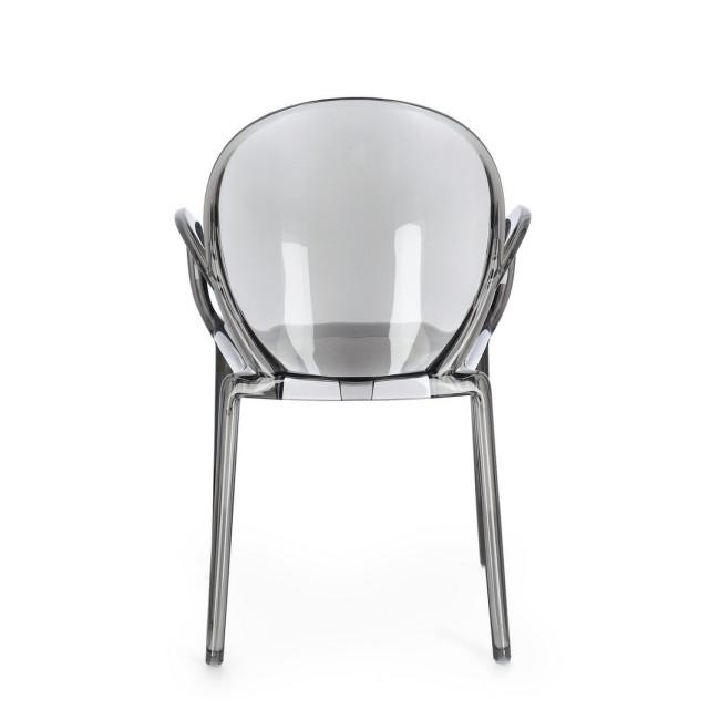 CAMILLA ezüst műanyag szék