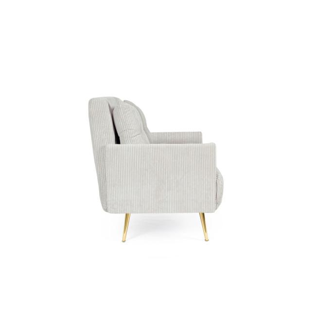 CHICAGO bézs bársony kanapéágy