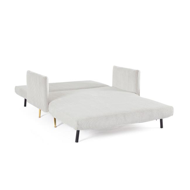 CHICAGO bézs bársony kanapéágy