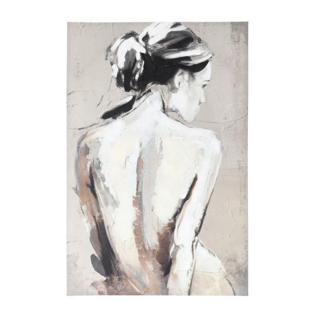 TALENT bézs vászon festmény