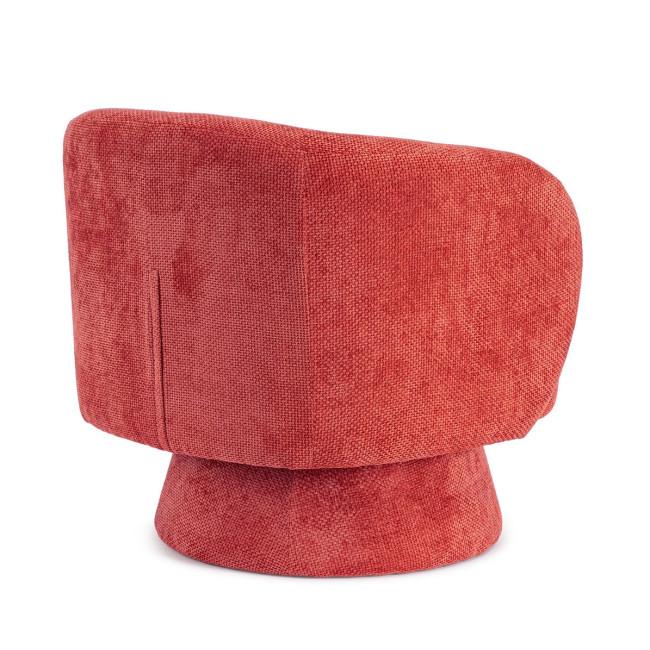 JULIENNE piros szövet fotel